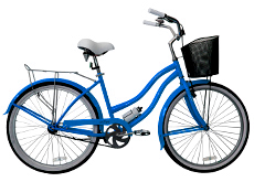 26"lady beach cruiser bicycle